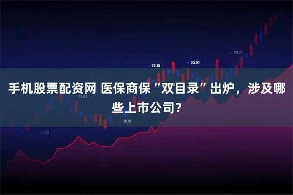 手机股票配资网 医保商保“双目录”出炉，涉及哪些上市公司？